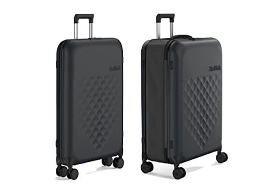 [ローリンク] フォーダブル スーツケース 【39L】 ブラック 4輪 ブラック