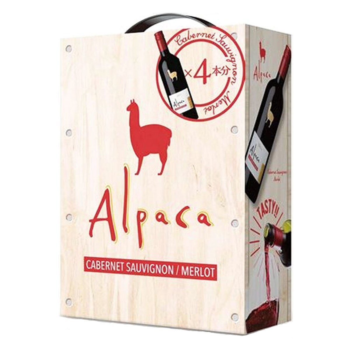 BOXワイン BIB サンタ　ヘレナ　カベルネメルロー 3000ml 1ケース（4本）