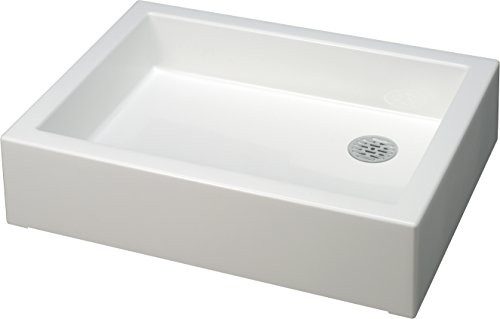 前澤化成工業 水栓パン スクエアパン SP-USQ550ホワイト