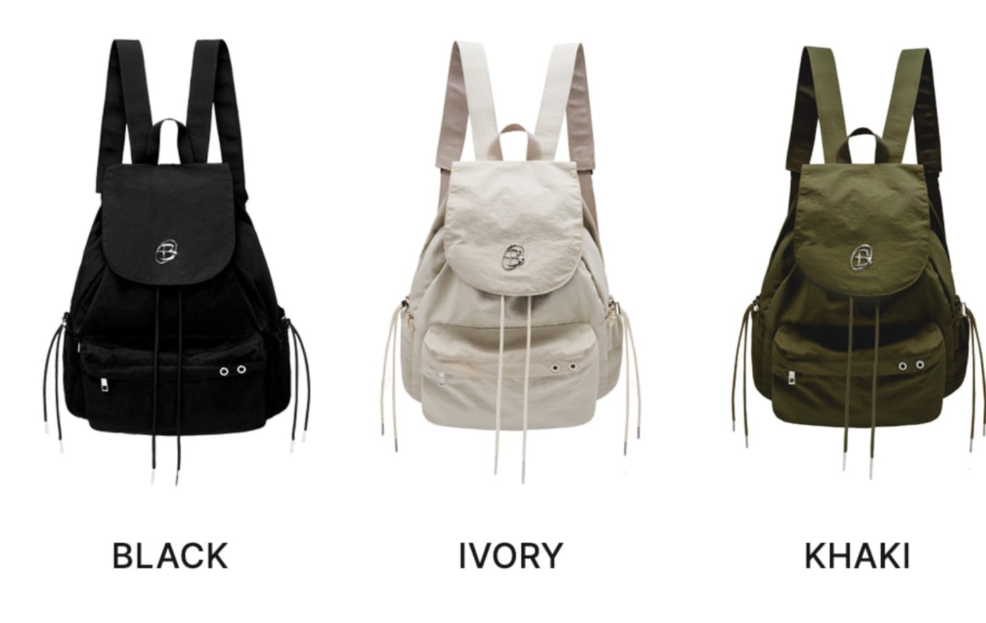 【BLACK PURPLE】NANA FLIP BAG : 3COLORS