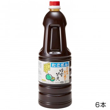 流行に 和泉食品 パロマゆずソース たこぽん (濃厚) 1.8L(6本) 酢