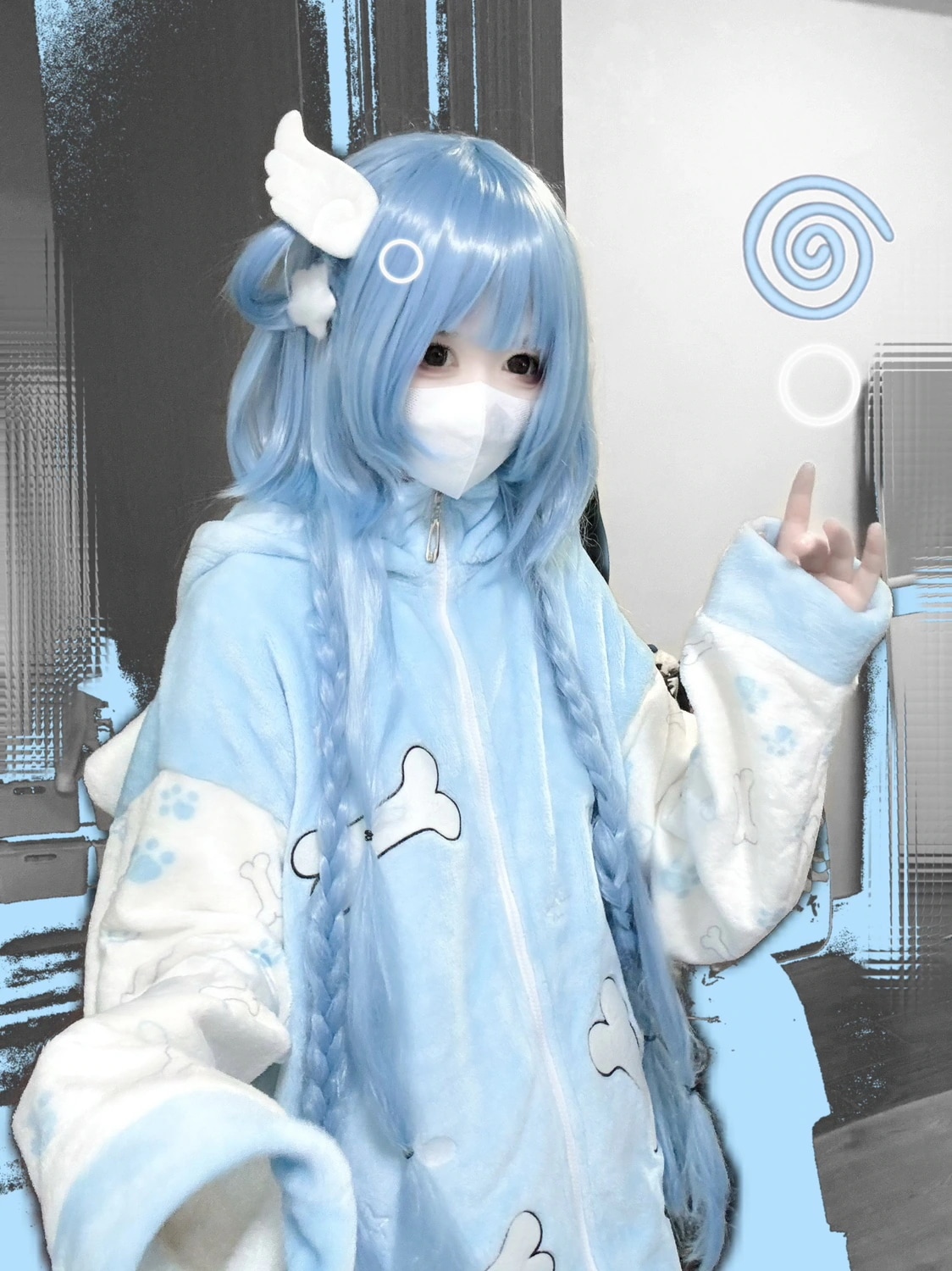 ヤメコオリジナル子犬ぬいぐるみコート二次元かわいい痛服アクア家服 8,135円
