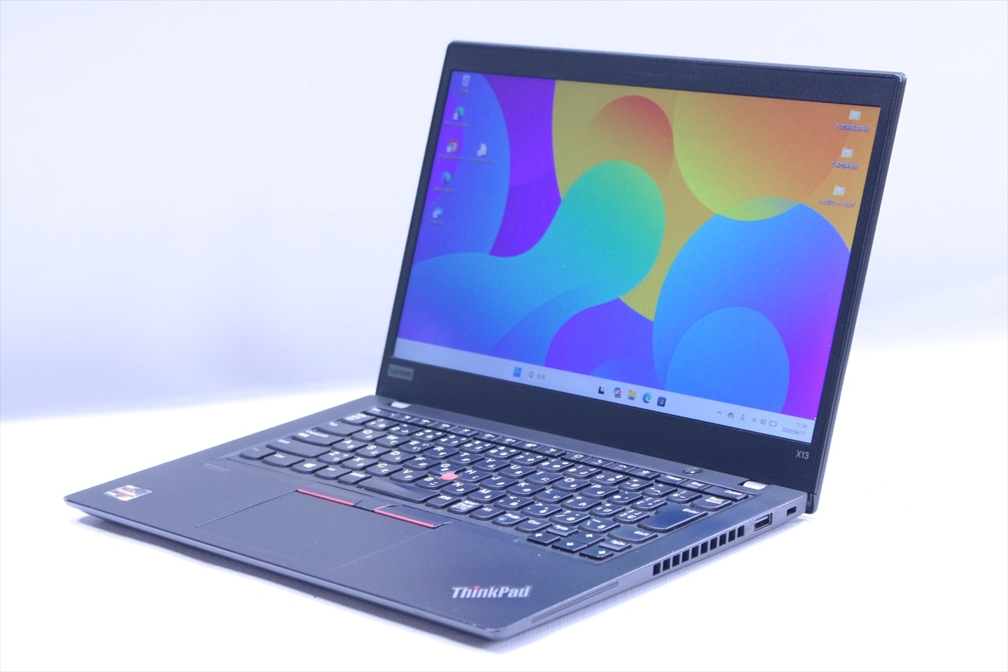 即配 2021年薄型Ryzen5モデル ThinkPad X13 Gen1 Ryzen5PRO 4650U 8G 256G 13.3FHD WiFi6 Office BAA評価