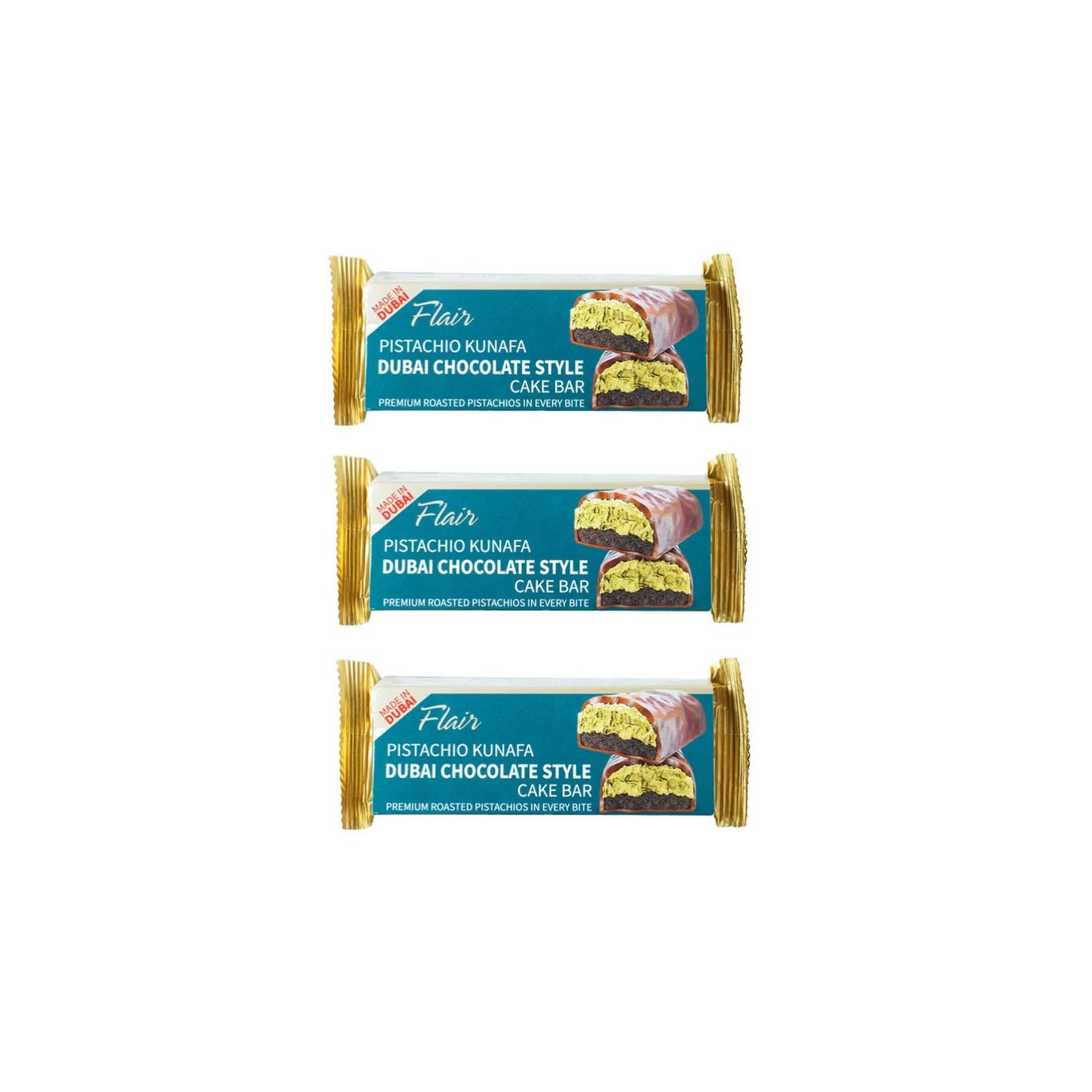 ドフリーズ ドバイチョコ風ケーキバー 55g 冷蔵×3個 ドフリーズ ドバイチョコ風ケーキバー