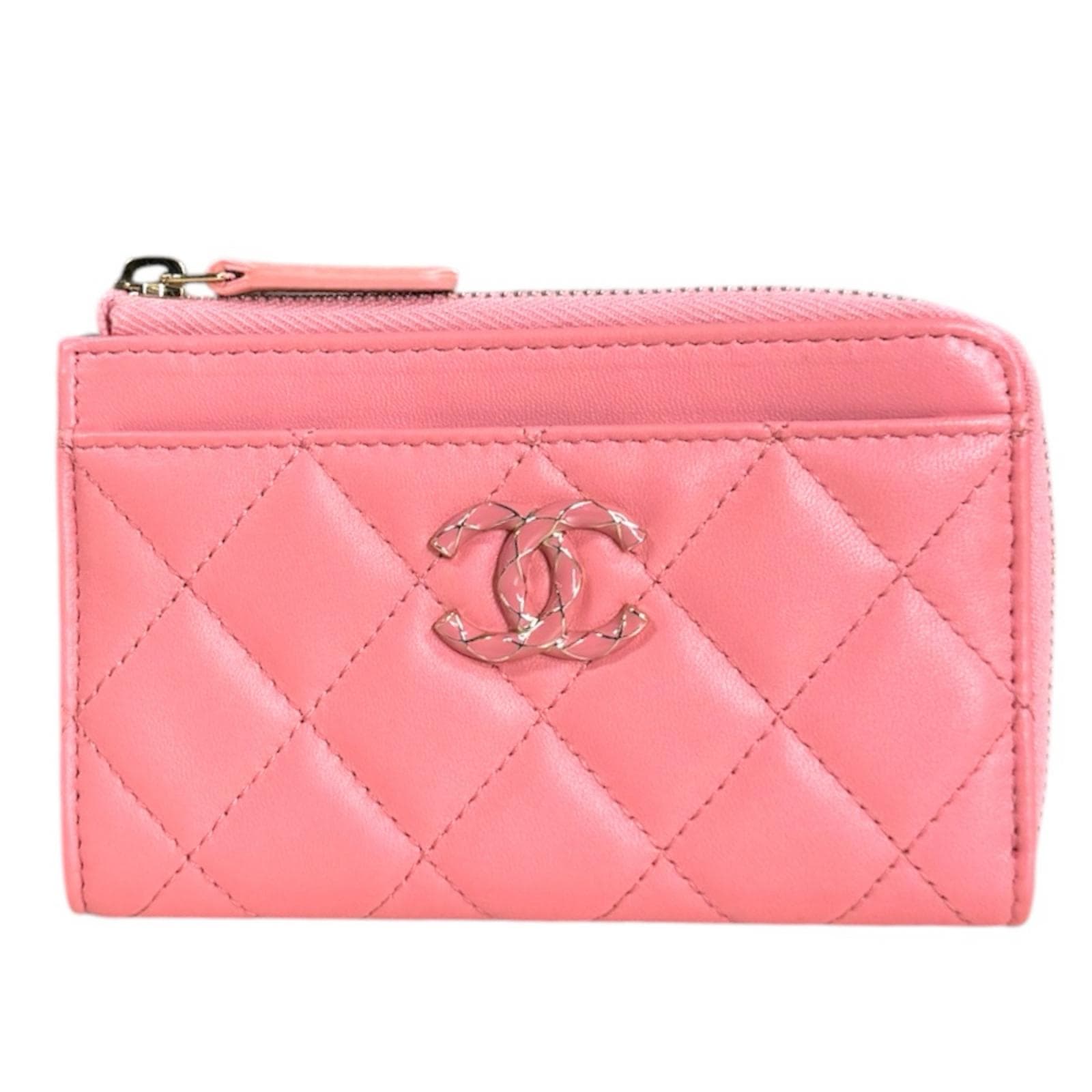 シャネル マトラッセ　ココマーク コインケース ラムスキン AP3982 CHANEL 中古