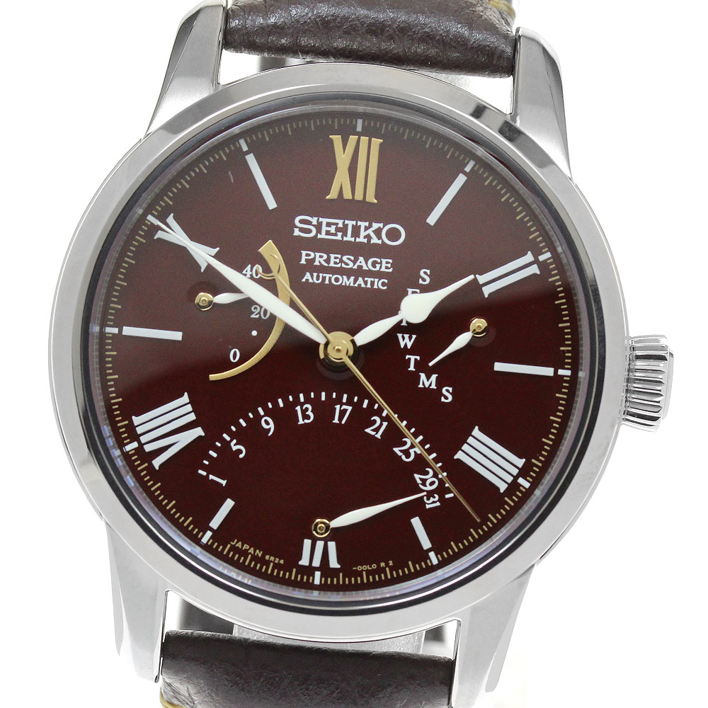 セイコー SEIKO SARD019/6R24-00L0 プレサージュ 腕時計110周年記念 デイデイト 自動巻き メンズ 極美品 _823648【中古】