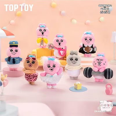 【新品】TOPTOY おぱんちゅうさぎ ぬいぐるみキーホルダ　コンプリートセット Qoo10] TOPTOY 【公式正規品 】TOP TOY新しいTO : おもちゃ・知育