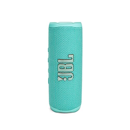 JBL FLIP 6 Bluetoothスピーカー 2ウェイ 30W IP67防塵防水 低音 イコライザー パッシブラジエーター 2台でステレオ (ティール)