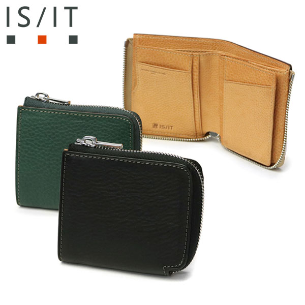 財布 ヒッチ L字ファスナー二つ折り財布 L字 二つ折り 小銭入れ 小さめ コンパクト 本革 レザー メンズ 974613