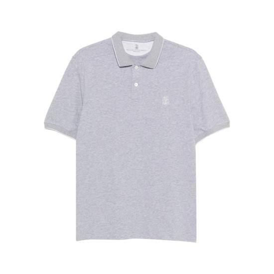 BRUNELLO CUCINELLI Men Polo Shirts M0B139779G CQ087 GREY