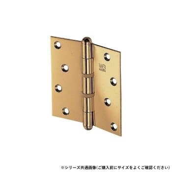 シロクマ キャノン丁番 102x76 金 BS-100