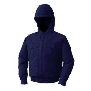 KU90810 空調服 R ポリエステル製フード付き FAN2200G・RD9261・LIPRO2セット ダークブルー M