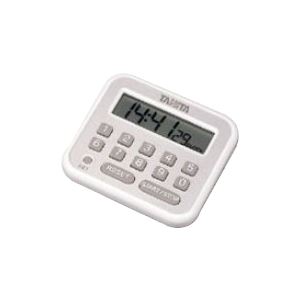 （まとめ）デジタルタイマーTD-375WH(×3セット)計測工具