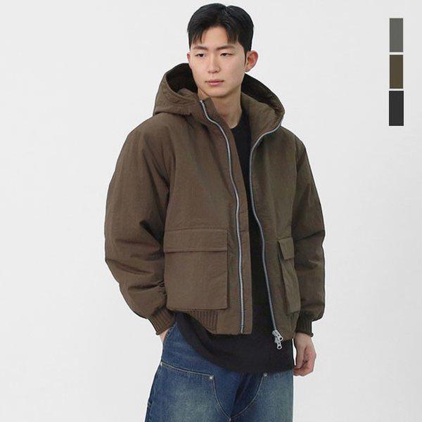 メンズウィンターウール混紡7オンスパディングジャンパーSYHT015