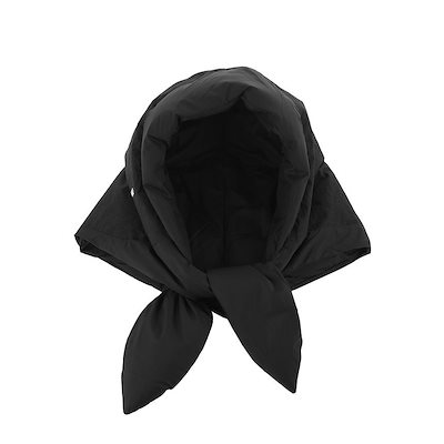 HUSTKA HOOD MICRO BLACK レディース マフラー 121723999 [U]