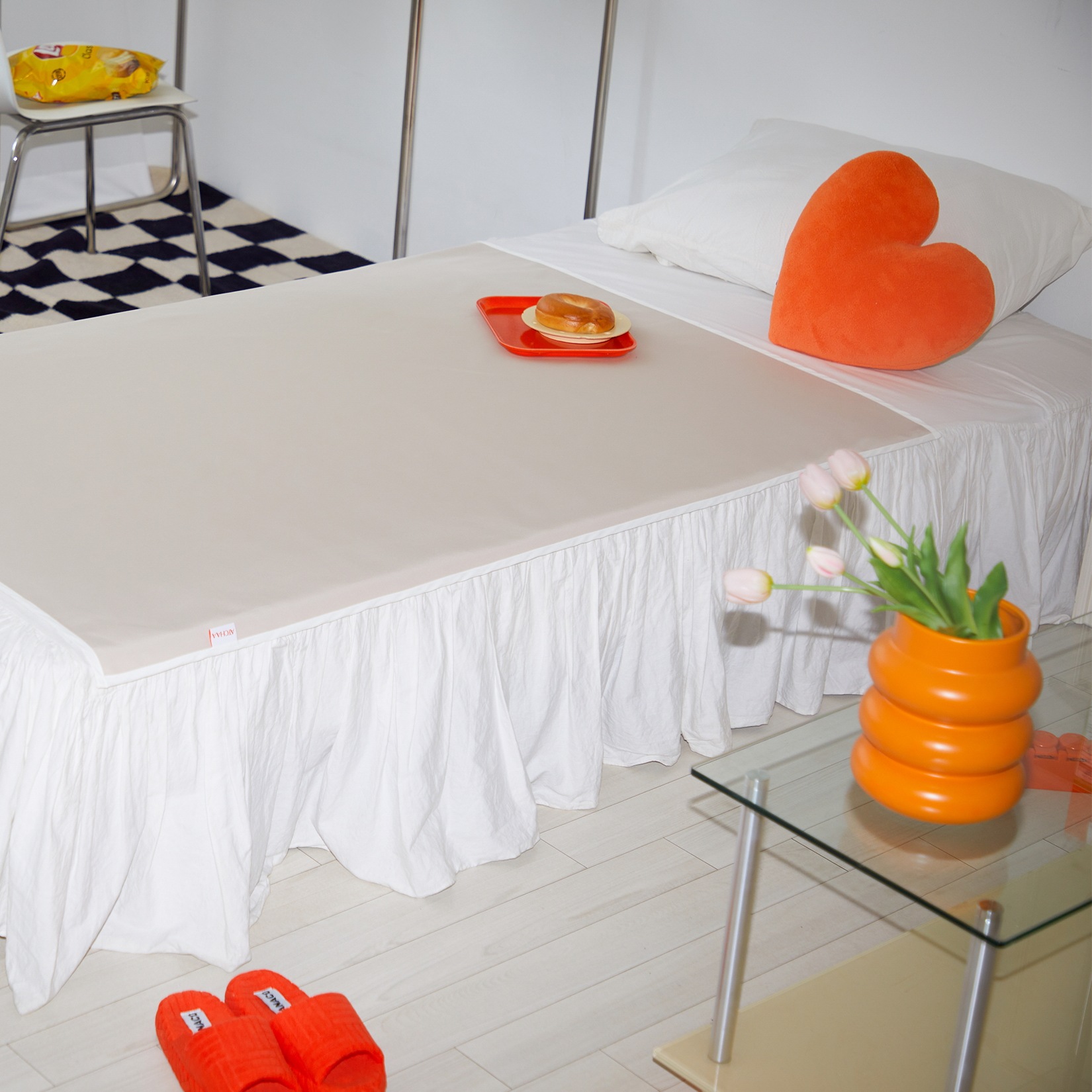 ATCHAA【完全防水＋滑り止め】夜も安心多用途防水パッド 140×100cm