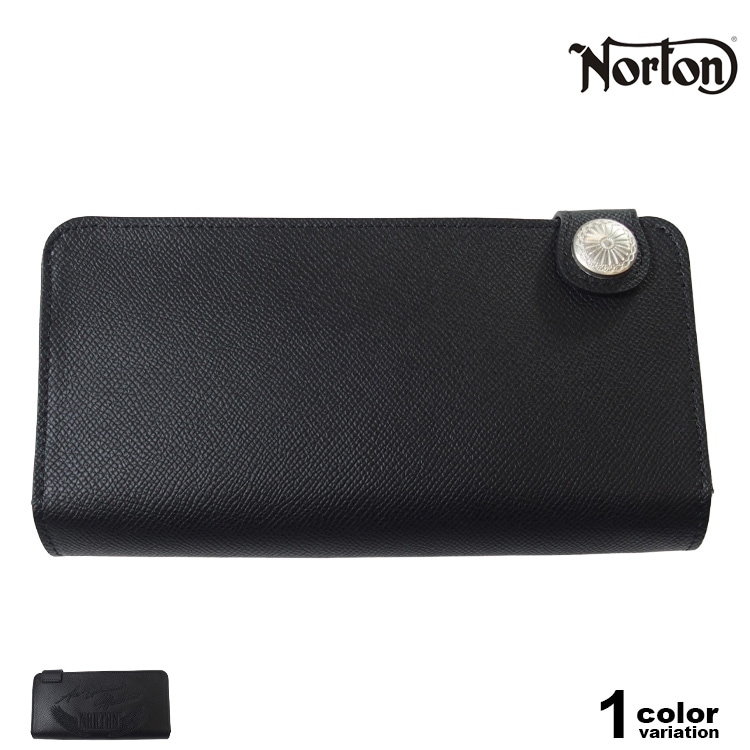 財布 本革 同色 刺繍 バイカーズ ウォレット 長財布 ウォレットチェーン付き シンプル レザー 小銭入れ付き ギフト バイカー アメカジ 261N8200B