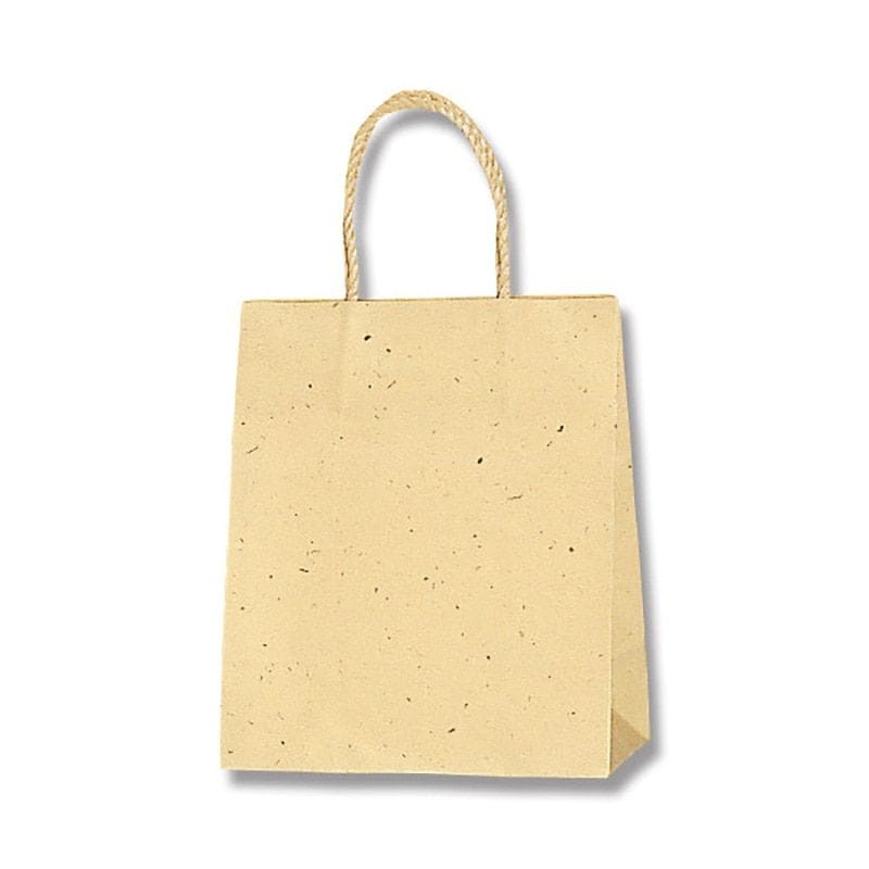 （まとめ買い）シモジマ HEIKO 手提げ紙袋 スムースバッグ 22-12 ナチュラル 25枚 幅220xマチ120x高265mm 003156104 [x3セット]