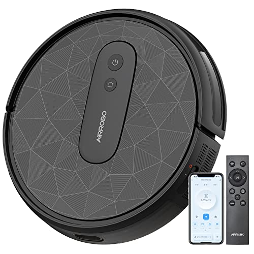 ロボット掃除機 2800Pa 強力吸引 お掃除ロボット ロボットクリーナー 音量調節 静音 120分間 WiFi App対応 リモコン遠隔操作 Alexa対応不可 自動充電 落下防止 衝突センサー 自