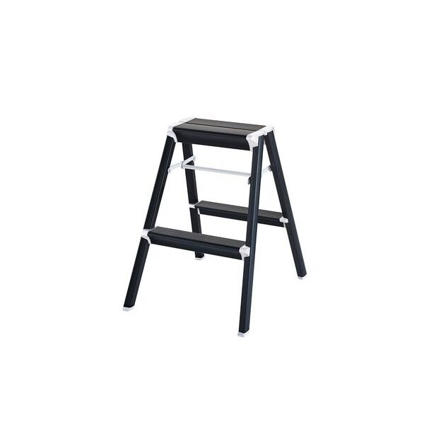 長谷川工業 スキットステップ 2段 ブラック SK2.0-06BK メーカー直送