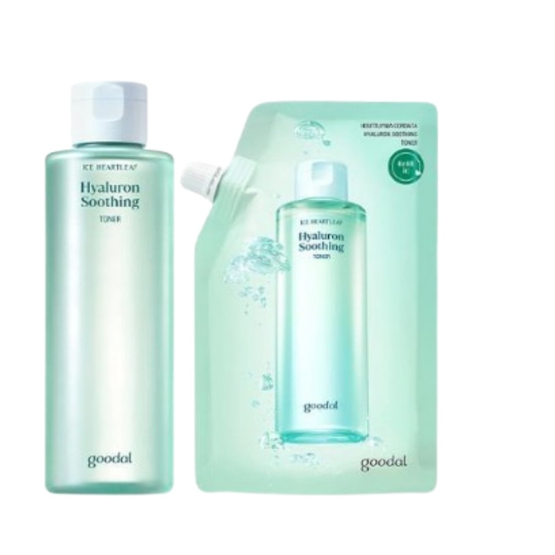 ドクダミ ヒアルロン スージングトナー 350ml+350ml 詰め替え