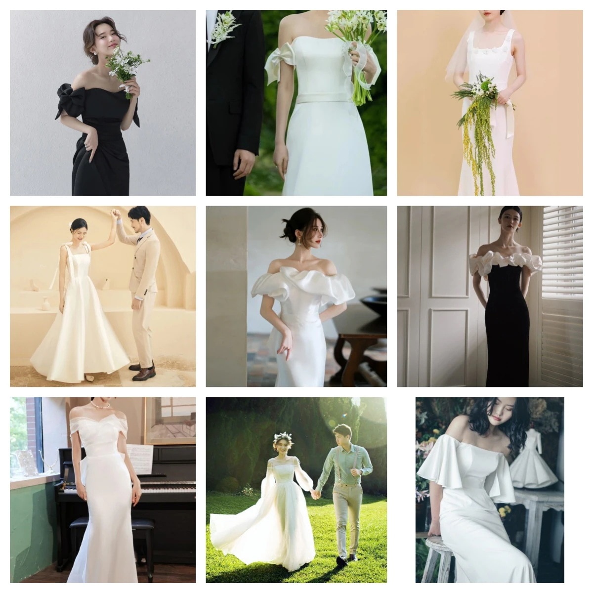 礼服ウェディングドレス白 パーティードレス 2025 新作可愛い韓国ファッション レディース ワンピース キャミワンピHS 23STYLE