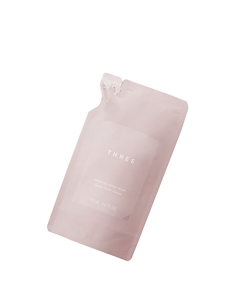 【国内正規品】 THREE（スリー）　バランシングネクター　ローション　リフィル115mL／化粧水（リフィル）