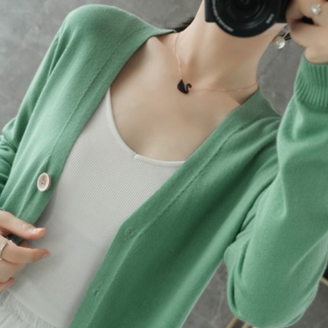 無地長袖ロング丈ニットカーディガン トップス カーディガン ニット ロング丈 S M L XL 2XL かわいい きれいめ シンプル カジュアル 上品 おしゃれ かっこいい レトロ アジアン