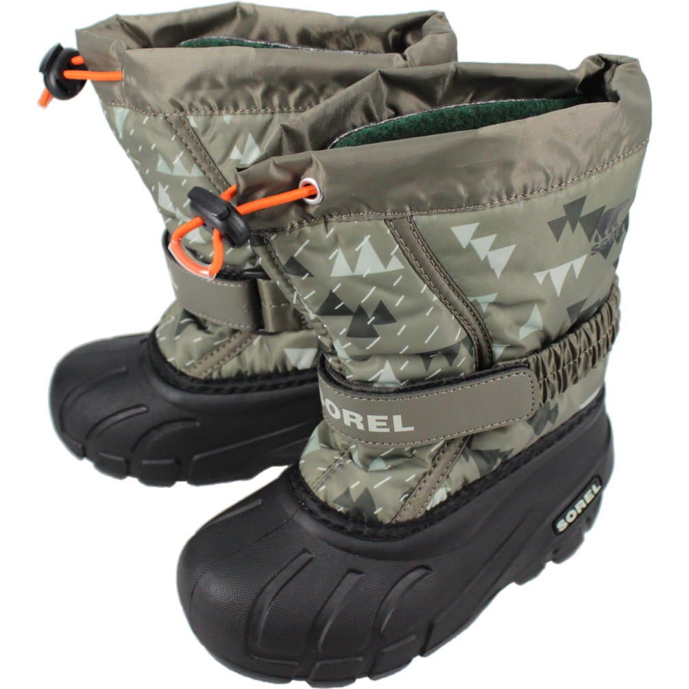 正規品 ブーツ チルドレンズ フルーリー プリント CHILDRENS FLURRYPRINT ストーングリーン/ブラック NC3504-397