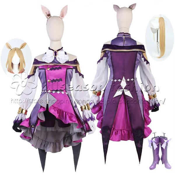 ウマ娘 プリティーダービー 風 ナリタトップロード コスプレ衣装 ウィッグ 靴 コスチューム cosplay イベント 演出服 アニメ変装 仮装