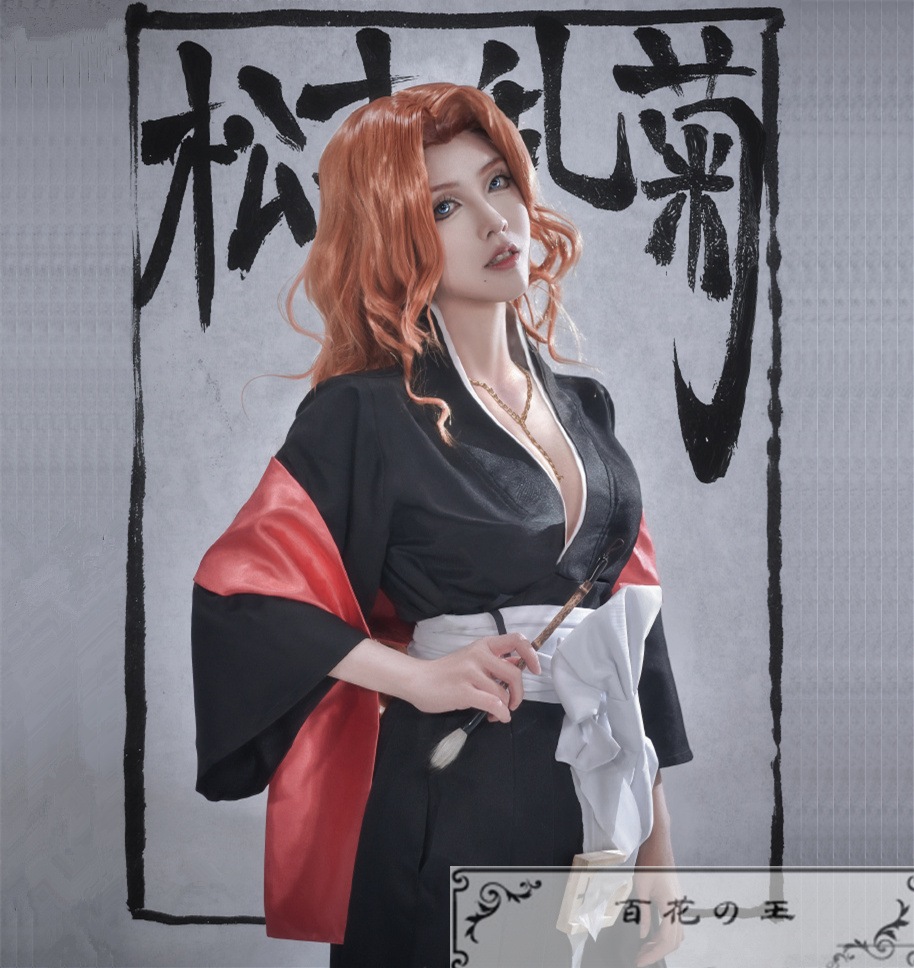 在庫品 BLEACH 死神 松本乱菊 コスプレ衣装 コスチューム