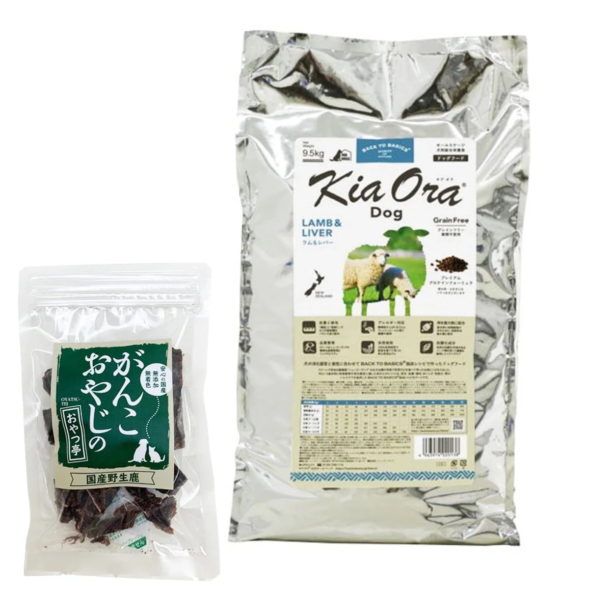 ドッグフード ラム＆レバー 9.5kg【国産鹿肉ジャーキー20g付き】