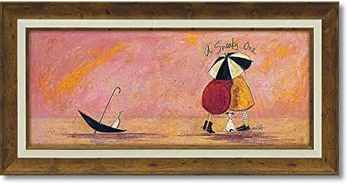 ユーパワー Gel加工アートフレーム サム・トフト「スニーキー ワン」 フリー ST-10033