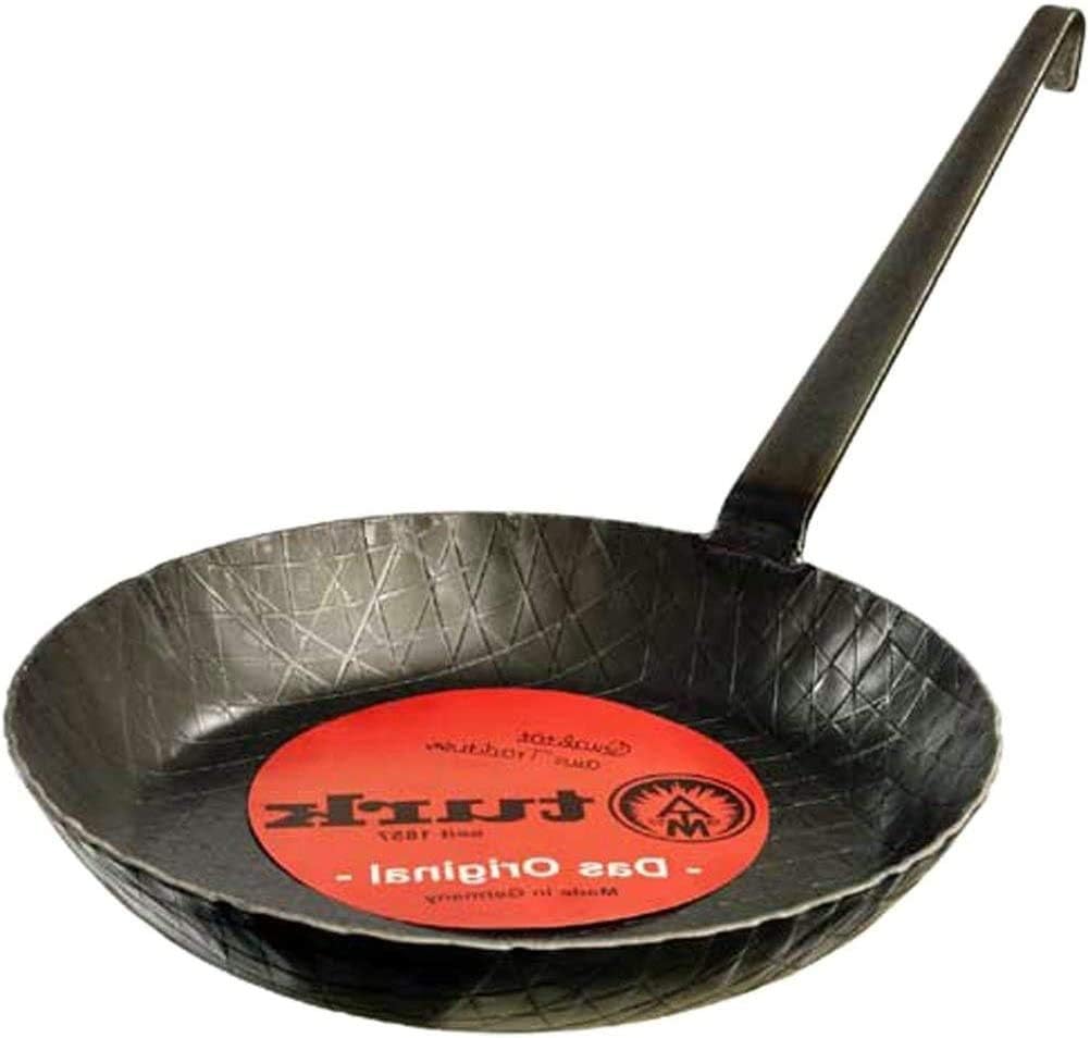 turk（ターク）鉄製フライパン（ロースト用） (28cm(深型)) ブラック [並行輸入品]
