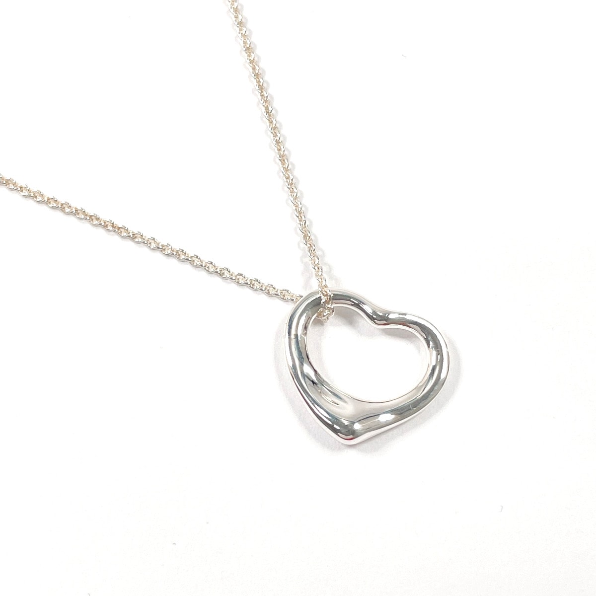 エルサペレッティ オープンハート ネックレス シルバー シルバー925 レディース
