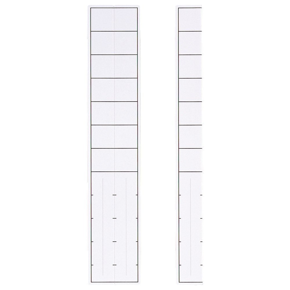 （まとめ買い）見出し紙（ロングタイプ）無地タイプ 1袋=100枚入 HK2101 [x3]