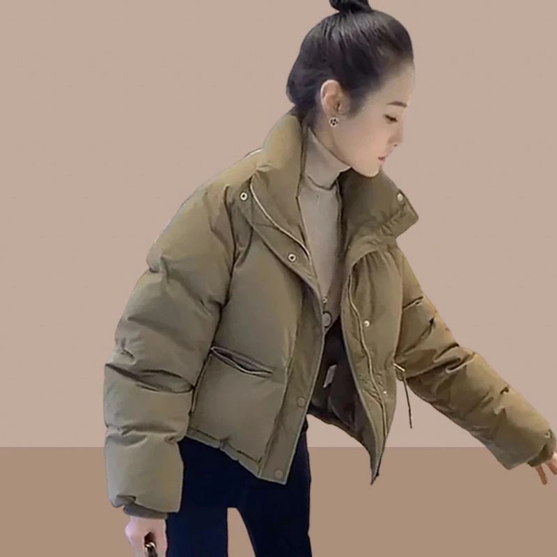 秋服 レディース ファッション オシャレ カワイイ シンプル 大人カワイイ 大きいサイズ スダウン ジャケット 冬 パッド ベルベット パン コットン ジャケット