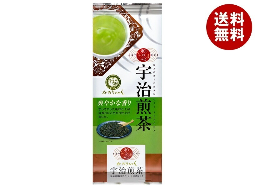 宇治森徳 かおりちゃん 和の心 宇治煎茶 120g＊10袋入＊(2ケース)