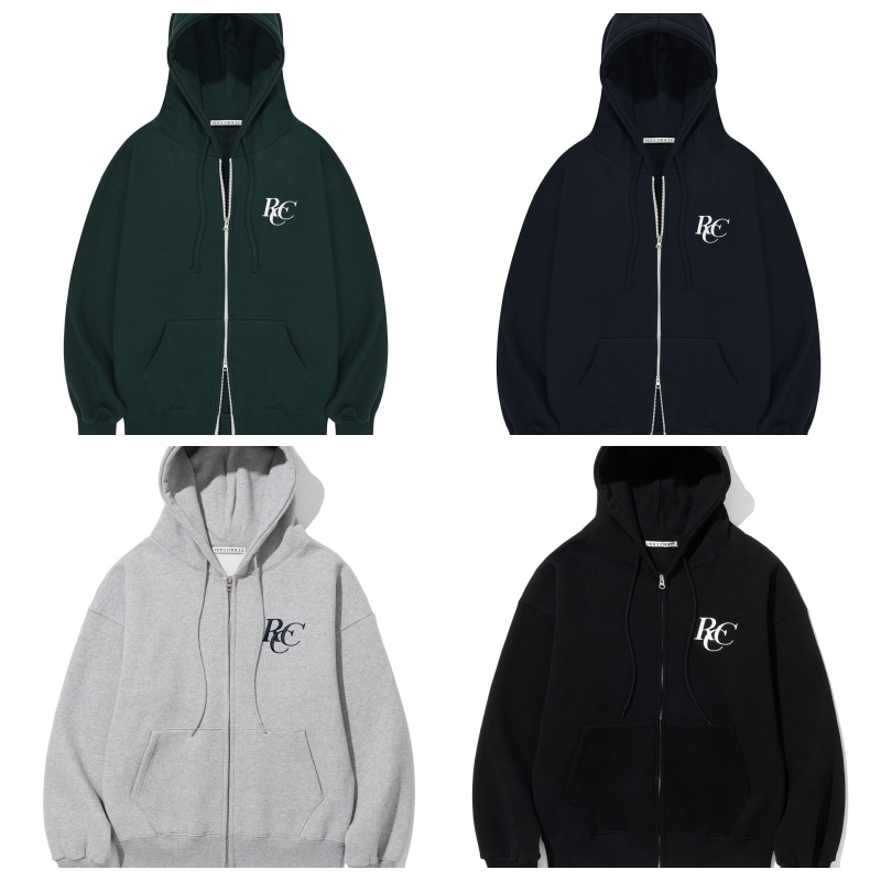 【ROCCI ROCCI】 RCC 2WAY HOODIE ZIPUP : 4COLORS