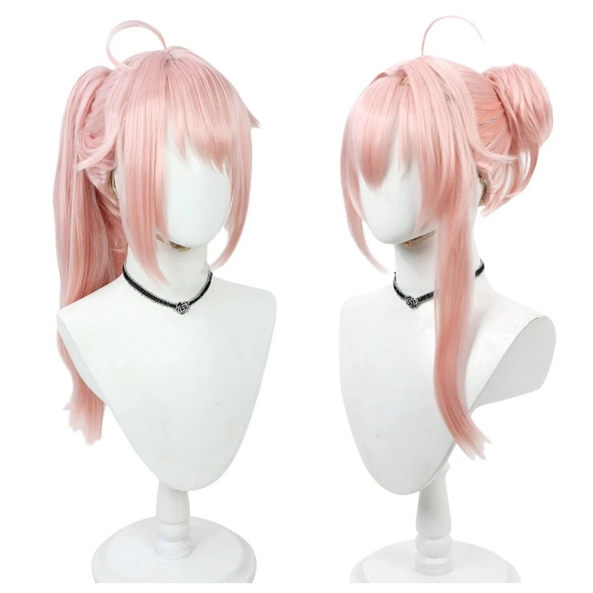 コスプレウィッグ柚鳥ナツブルーアーカイブ耐熱文化祭小物ハロウイーンウィッグかつらネット付きコスチューム