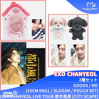 EXO チャニョル　10cmドール Qoo10] SMエンターテインメント 2種セット (10cm doll / s : KPOP