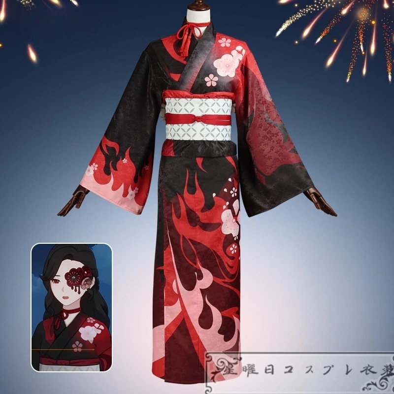 【期間限定】原神 げんしん 羽生田千鶴 着物 コスプレ衣装 コスチューム品質良い 店舗お勧め