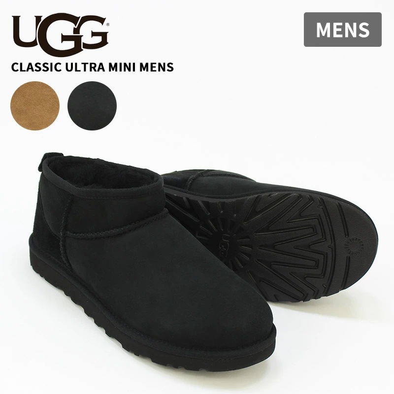 アグ UGG メンズ クラシック ウルトラ ミニ Men s Classic Ultra Mini ショートブーツ シープスキン ムートン 男性 ugg-1137391m