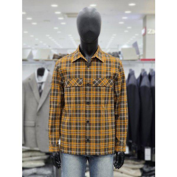 ツーポケットチェックシャツ ZEJ11