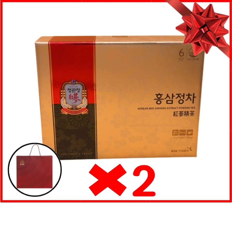 [漢方ダイエット] 紅参精茶 3g * 200包 (2box) / 両親へのプレゼント / 名節プレゼント / 健康茶 / コーヒーの代わりに