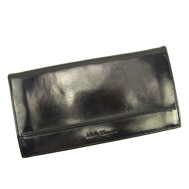 長札入れ ブラック 中古