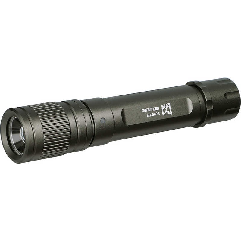 ジェントス　LEDフラッシュライト 閃 SG-509R ［LED］　SG-509R