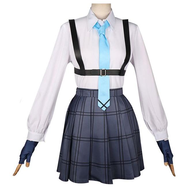 ハロウィン ブルーアーカイブ 風 ブルアカ 小鳥遊ホシノ たかなしほしの コスチューム コスプレ衣装 6点セット サイズ SXXL