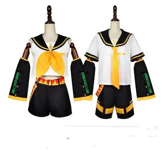 大人気 コスプレ変装仮装 衣装 VCALID 鏡音リン 鏡音レン