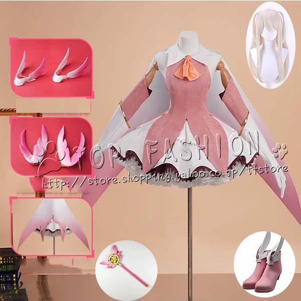 591Fatekaleid liner プリズマイリヤ イリヤスフィール 戦闘服 コスプレ衣装 ウィッグ cosplay コスチューム ハロウィン クリスマス